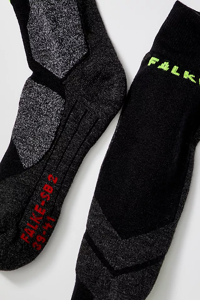 Falke Sb2 Snowboard Socks Black
