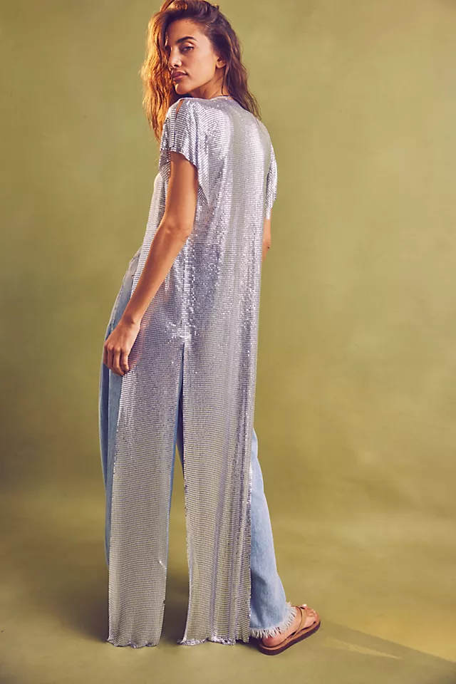 Isabel Moore Zima Duster Silver