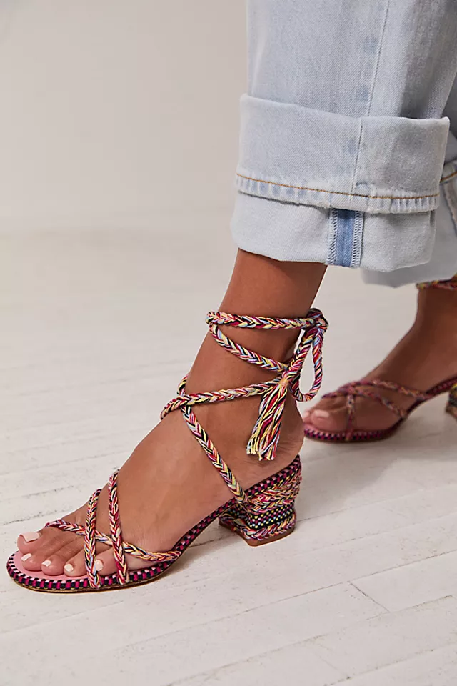 Isabel Wrap Heels Paradise