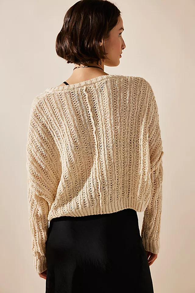 Stacey Sweater Pullover Natural
