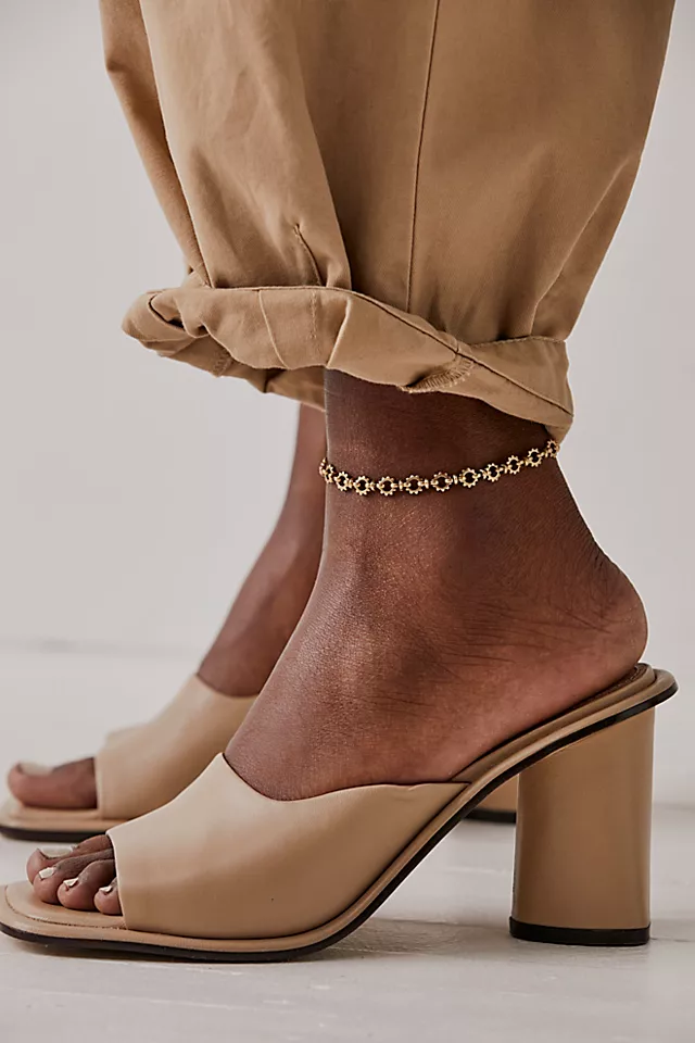 Mandi Mule Heels Dune