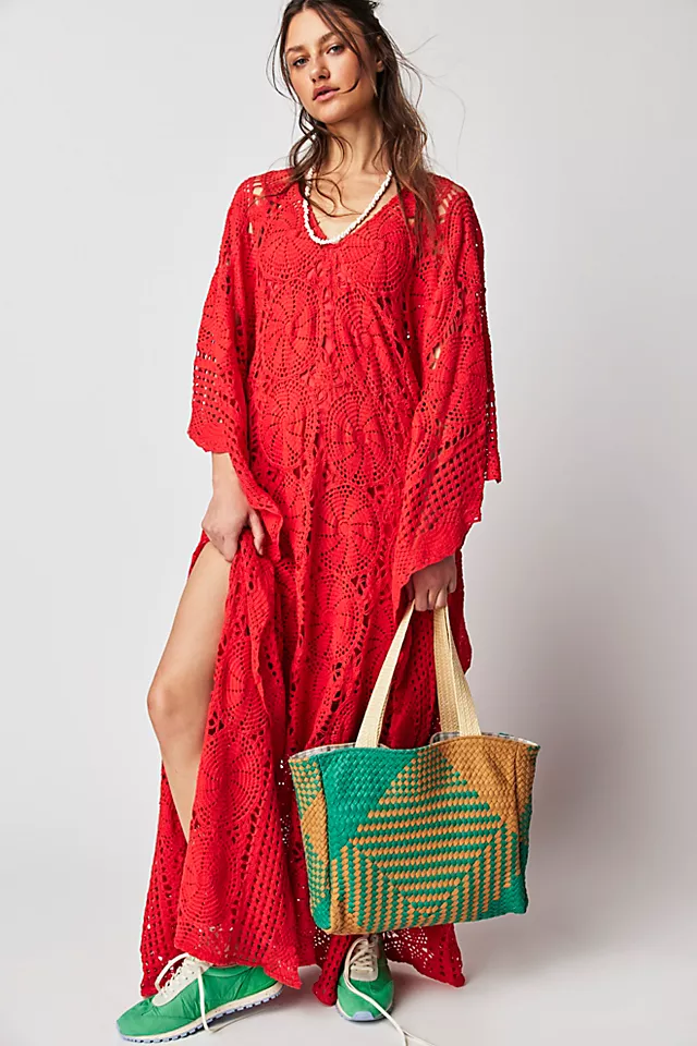 Peace Train Mykonos Kaftan Fire