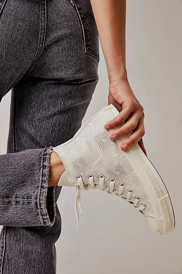 Chuck 70 Floral Sneakers Egret / Ghosted / Pale Putty