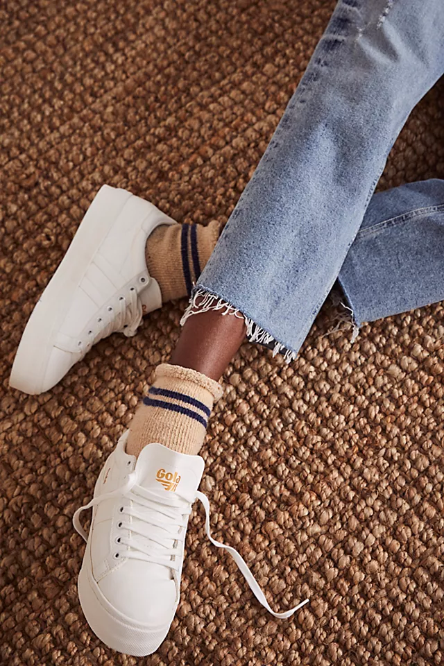 Orchid Platform Sneakers White / White / White