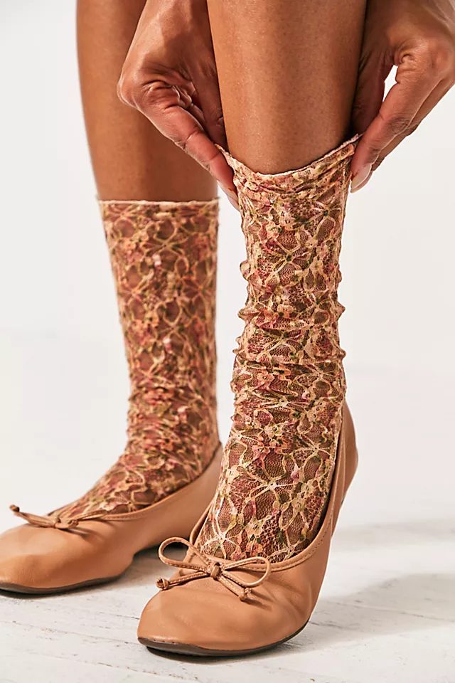 Spring Haze Socks Blush