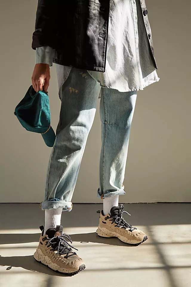 Bloom Speckled Sneakers Taupe Suede