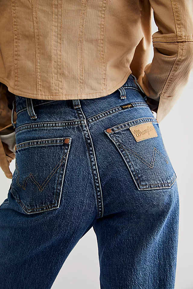 Wrangler The Mom Straight Jeans Winter Hue