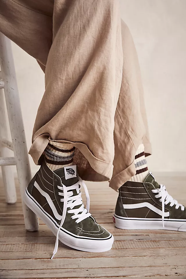 Sk8-Hi Tapered Sneakers Grape Leaf / True White