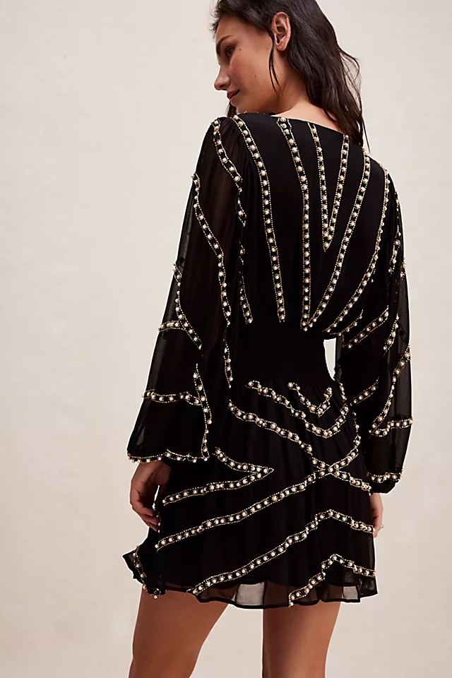 Jen's Pirate Booty Odyssey Mini Dress Black