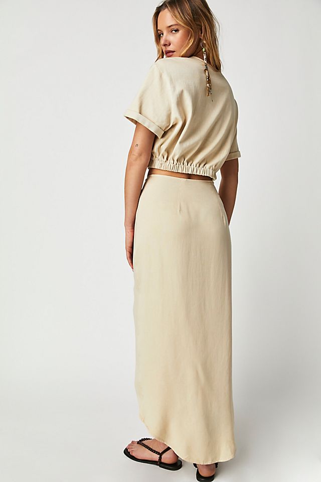 Rae Maxi Dress Summer Khaki