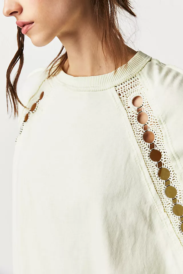 Rough Around The Edges Top Lime Spritz