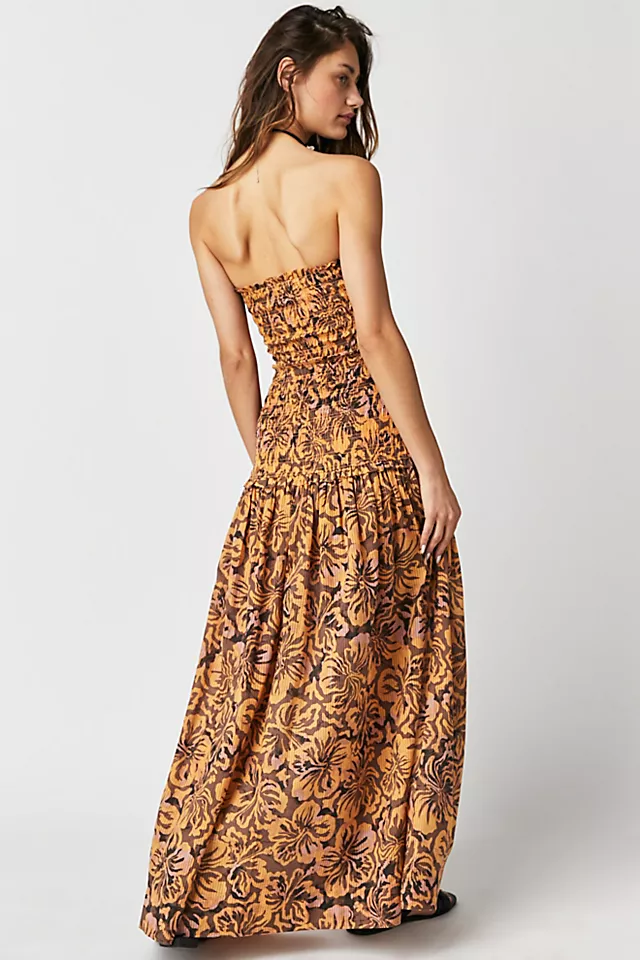 Bec & Bridge Samara Strapless Maxi Dress Samara Floral