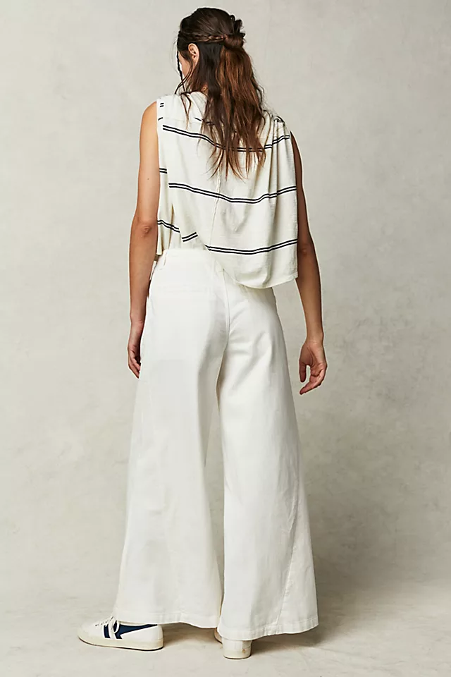 Light As Spring Trousers White