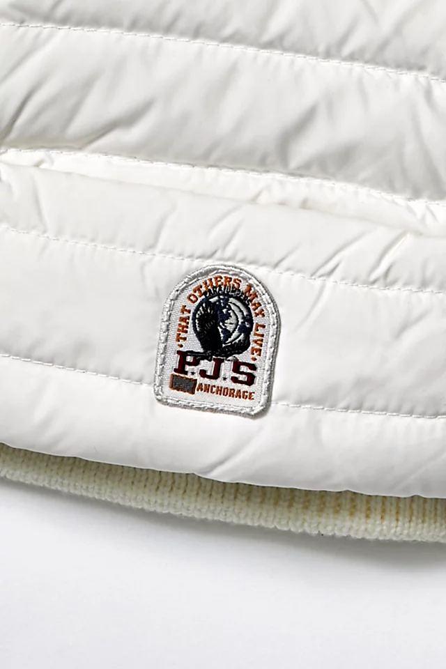 Puffer Hat Off White