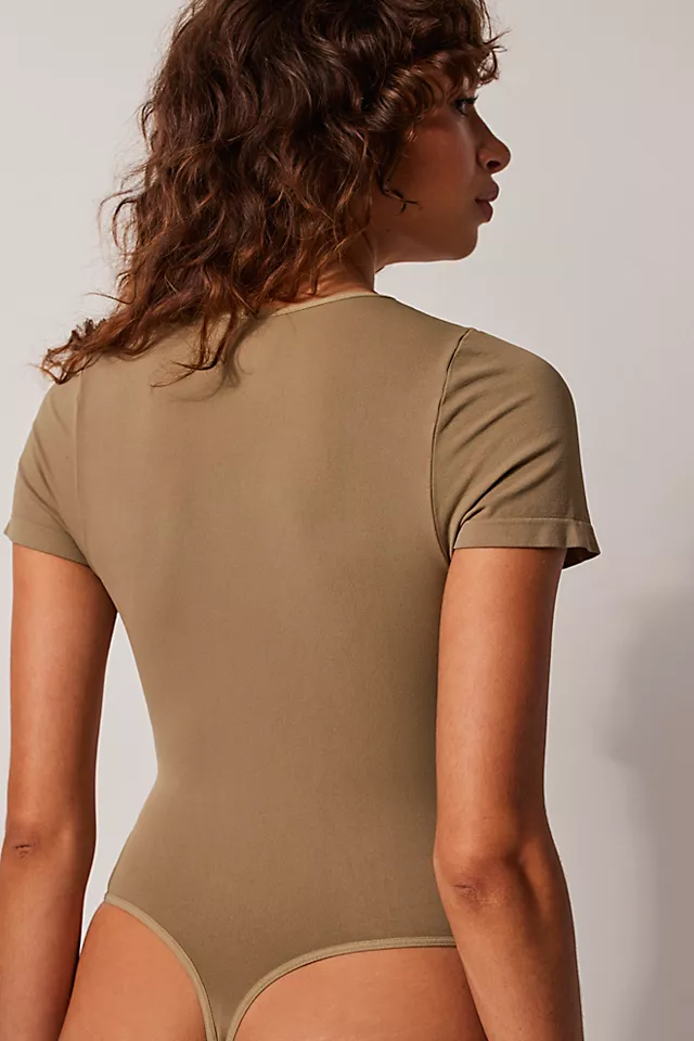 Clean Lines Tee Bodysuit Serpent