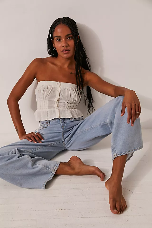 Endless Afternoon Tube Top Ivory