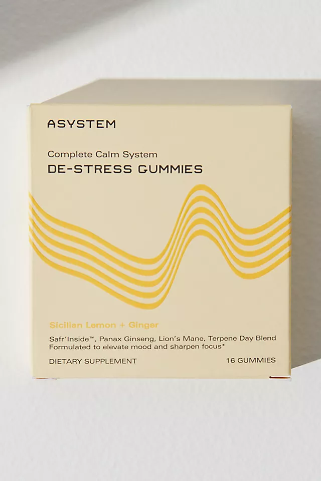 Asystem Complete Calm Gummies Lemon + Ginger