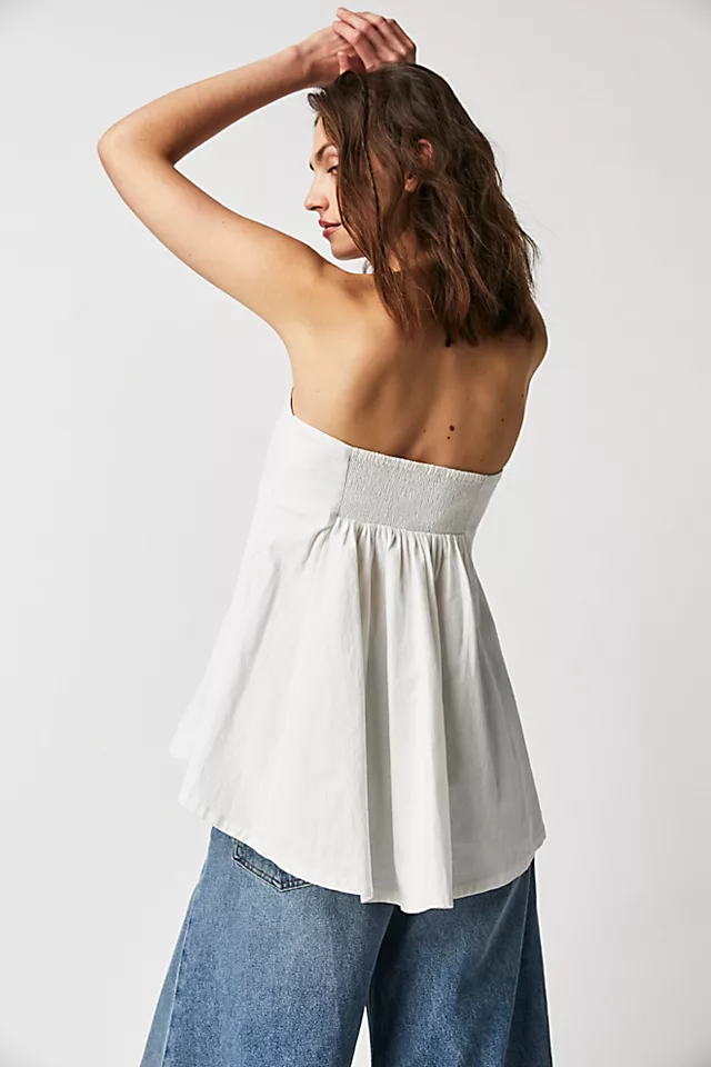 Beach Babe Mini Top Ivory