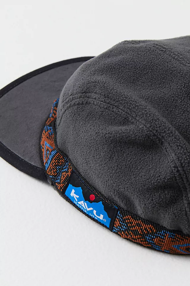 KAVU Fleece StrapCap Volcanic Ash