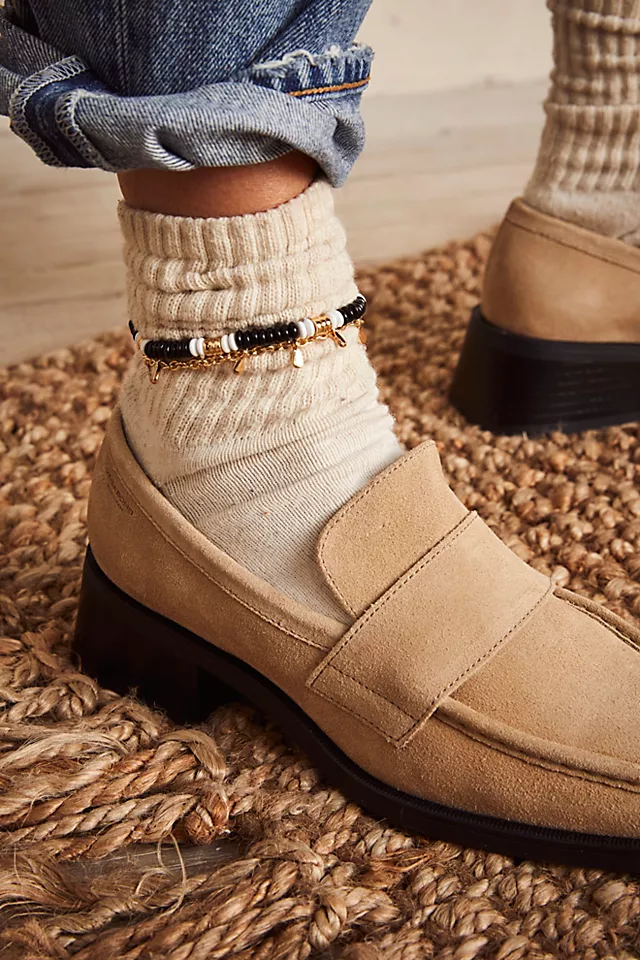 Vagabond Blanca Loafers Beige