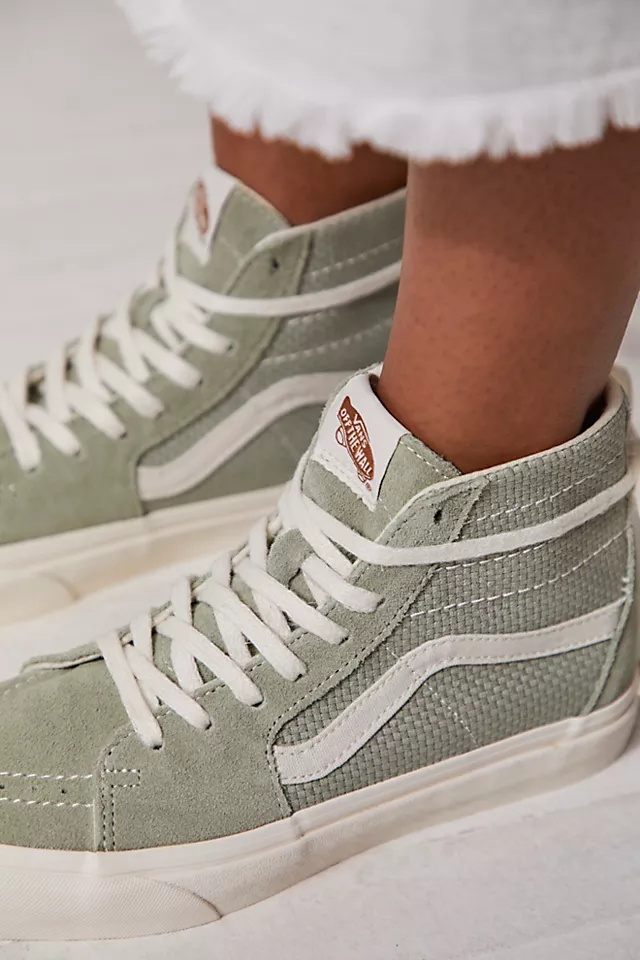 Sk8 Hi Eco Theory Tapered Sneakers Earth Peace Green / Marshmallow