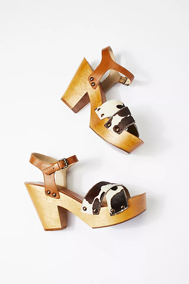 Jackie Clog Tan / cow