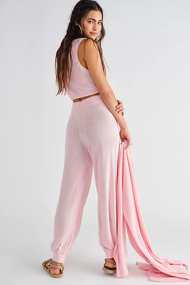 Living In This Sweater Set Pink Dogwood