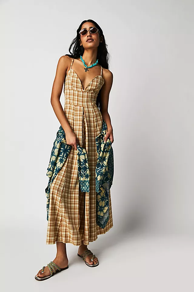 Kaia Jumpsuit Mustard Combo