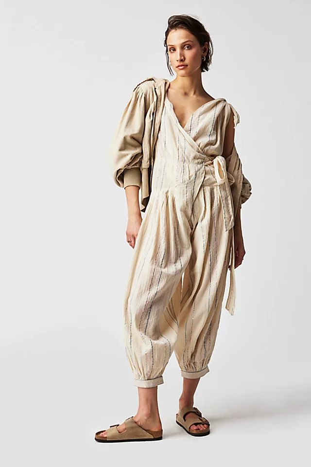 Antik Batik Mimi Jumpsuit Cream