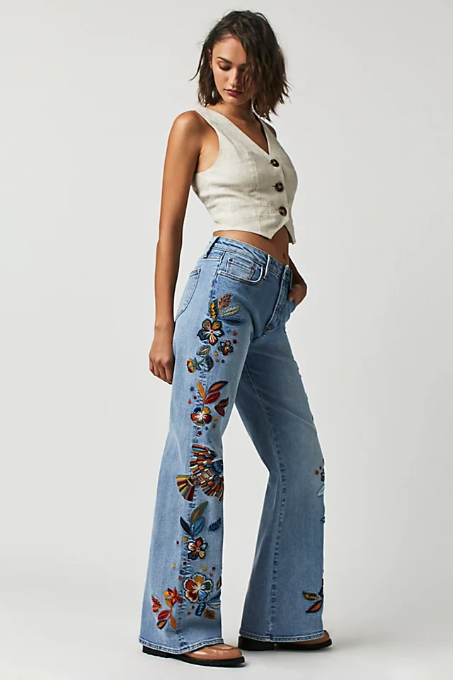 Driftwood Charlee Wide-Leg Jeans Folklore