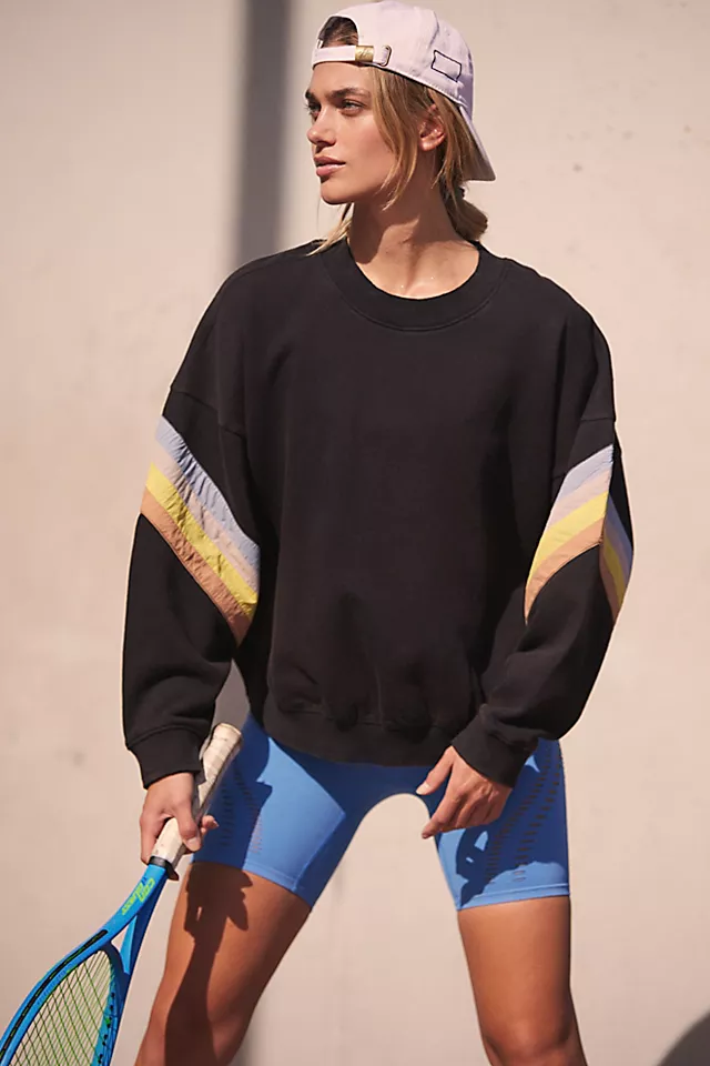 In The Zone Pullover Black Combo