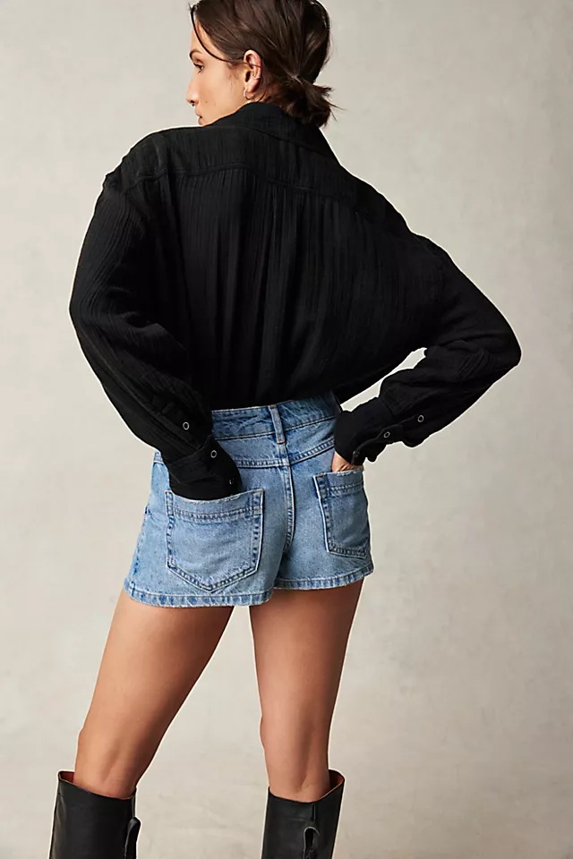 Wynne Skort Light Indigo