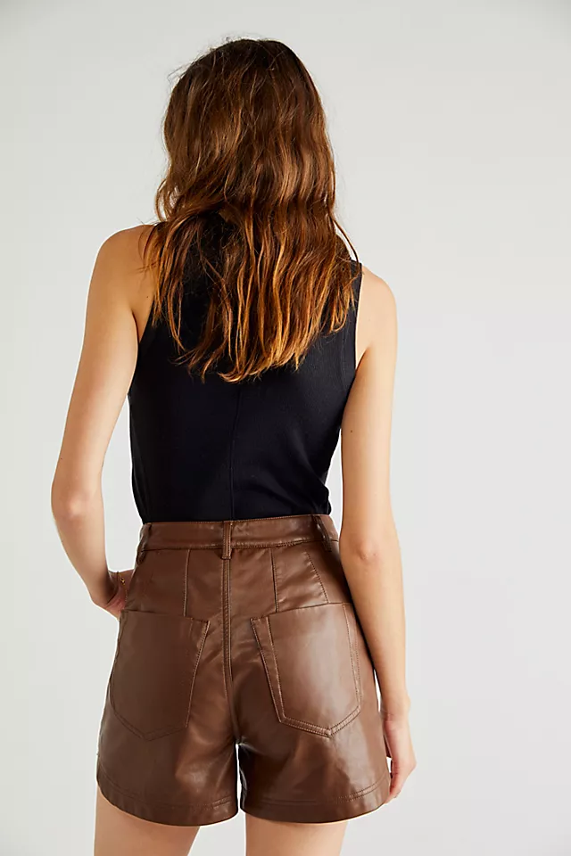 Lita Vegan Shorts Mocha