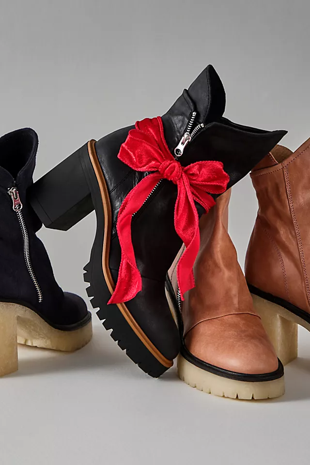 Jack Zip Ankle Boots Black