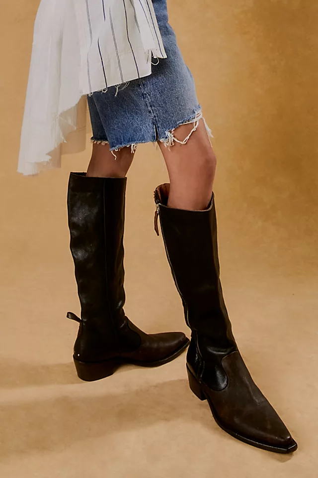 We The Free Quentin Rider Boots Espresso