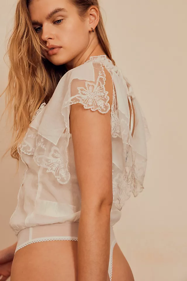 Bali Honeydew Bodysuit Optic White