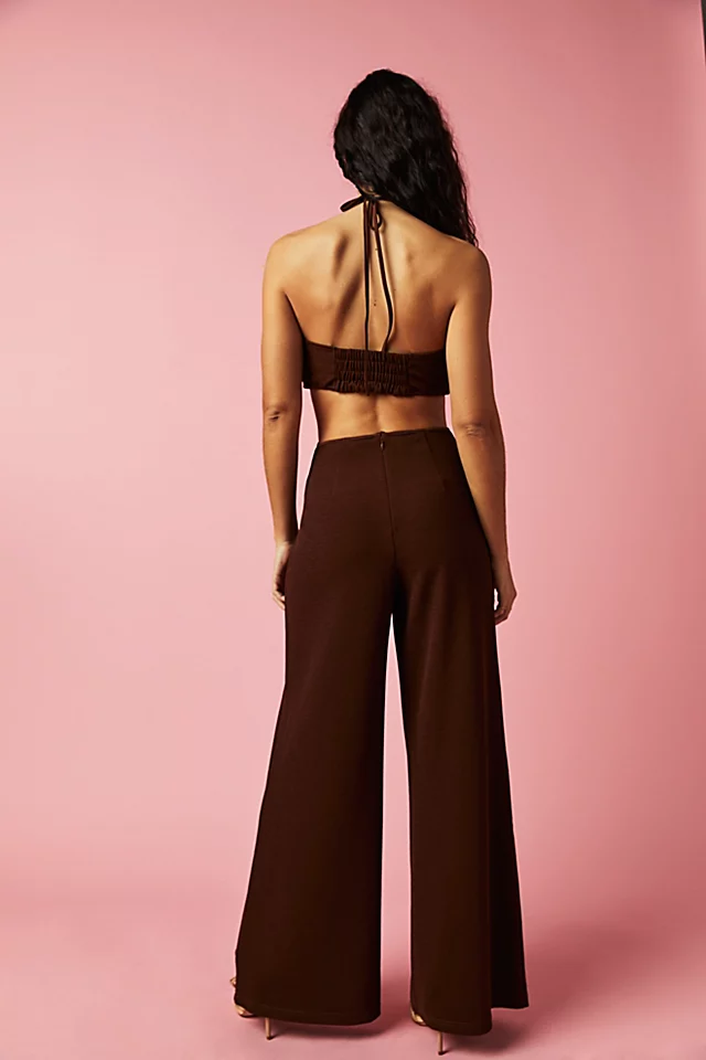 Keepsake Thelma Pantsuit Chocolate