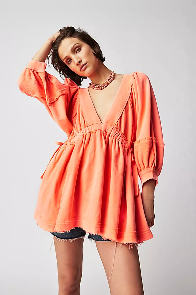 Feeling Cute Sweatshirt Guava Juice