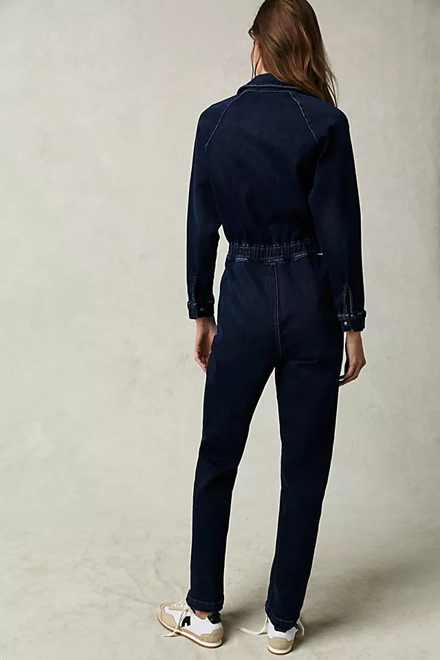 MOTHER The Racer Jumpsuit Catch Me If You Can