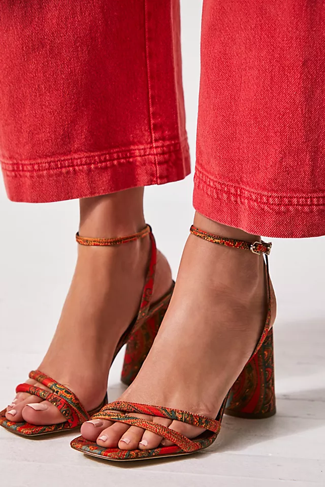 Kia Heels Orange Poppy