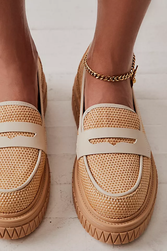 Viola Woven Loafers Area / Off White