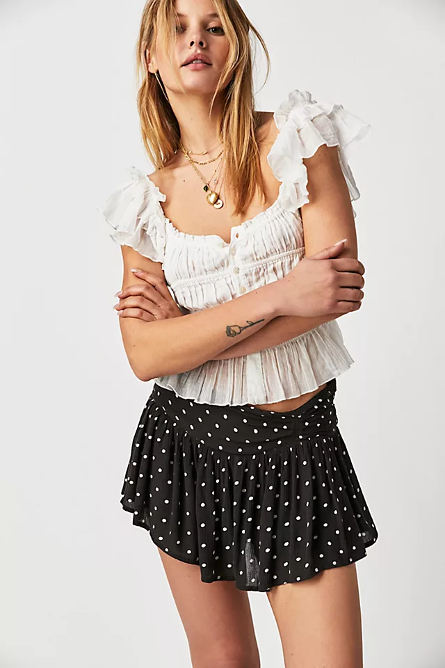 Gobi Skort Washed Black