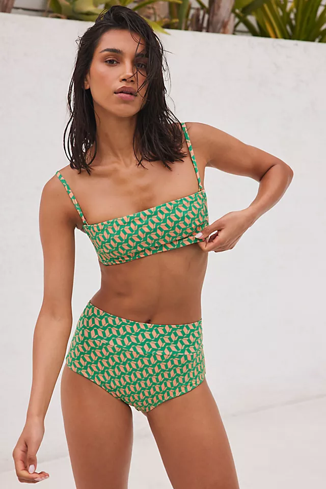 Montce Summer Bikini Top Geo
