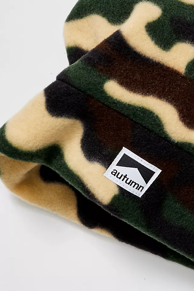 Autumn Mountain Goat Beanie Camo