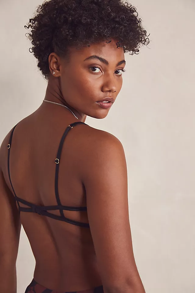 Charlize Underwire Bra Black