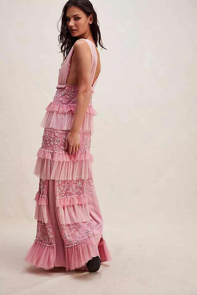 LoveShackFancy Estate Dress Sweet Pink