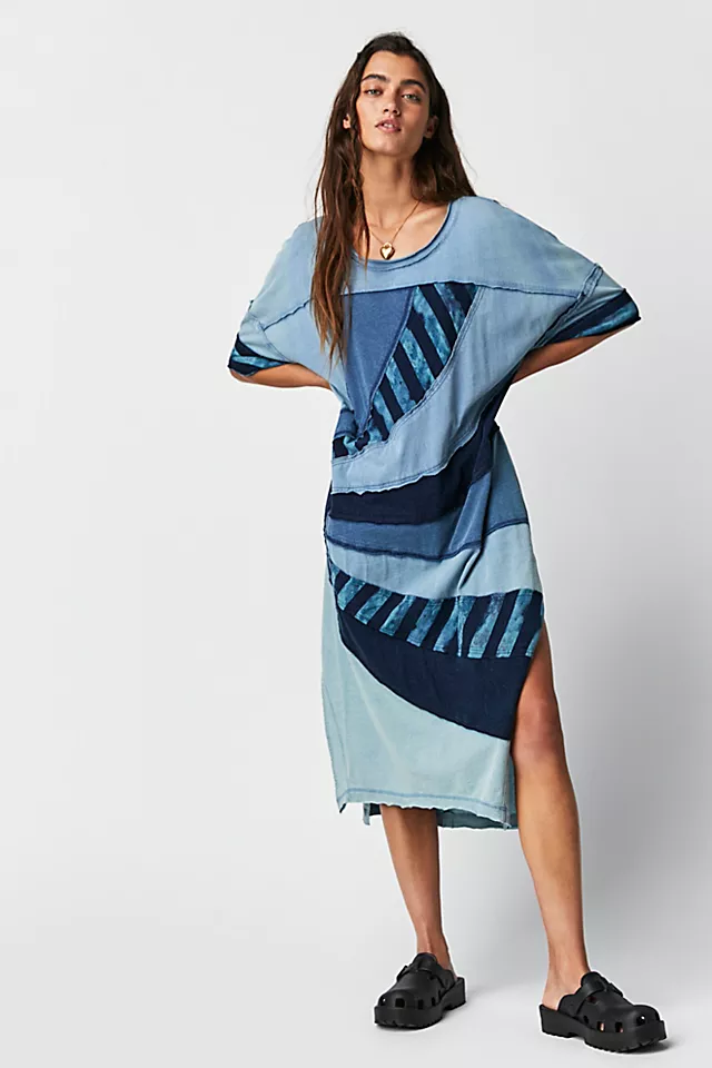 We The Free Rays Of Indigo Tee Indigo Combo