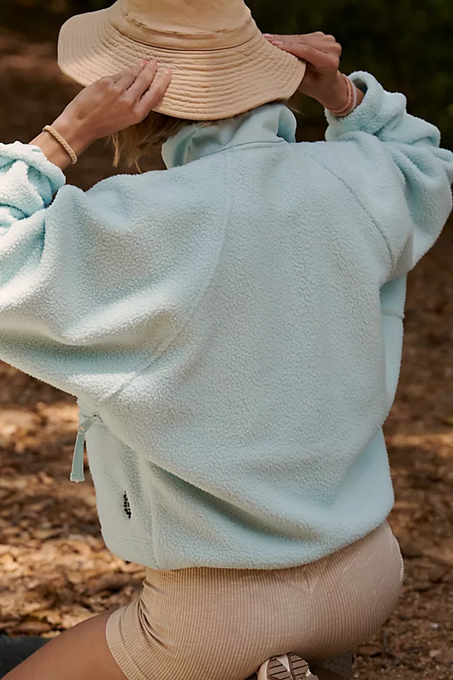 Hit The Slopes Fleece Jacket Blue Glow