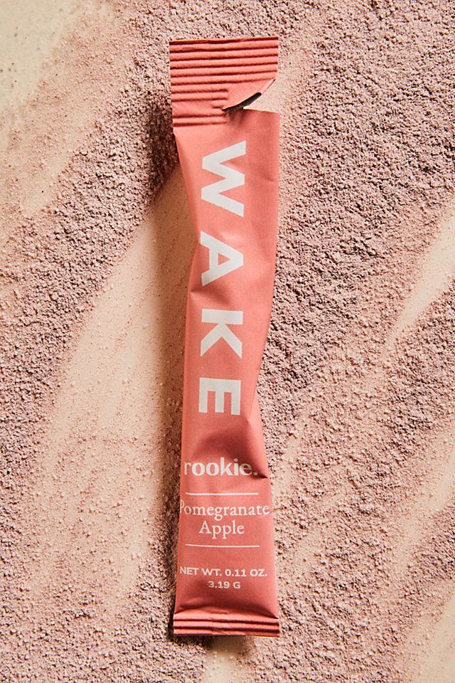Rookie Wellness Wake Stick Packs Pomegranate Apple