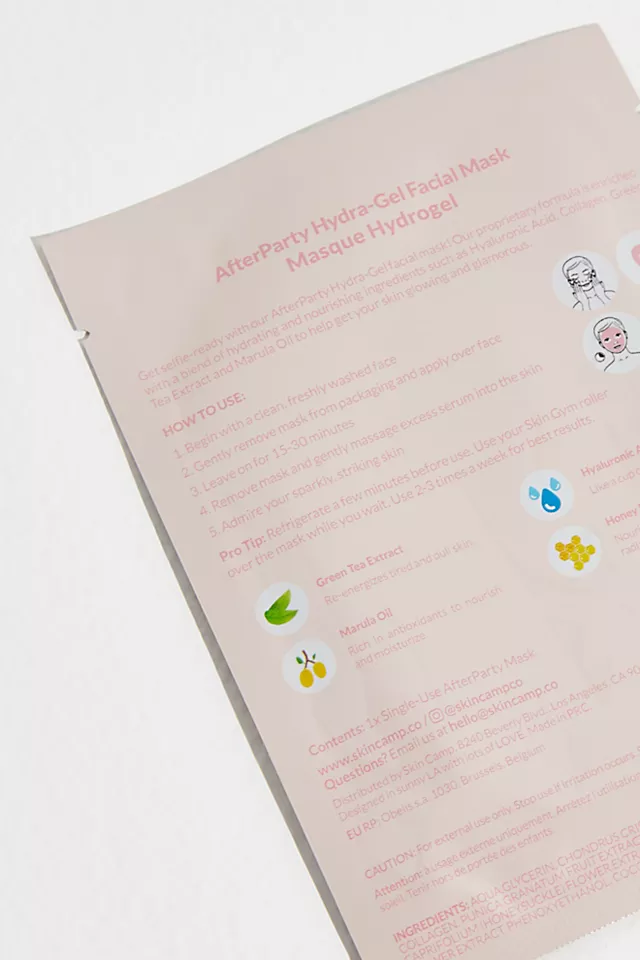 Skin Camp After Party Single Mask One